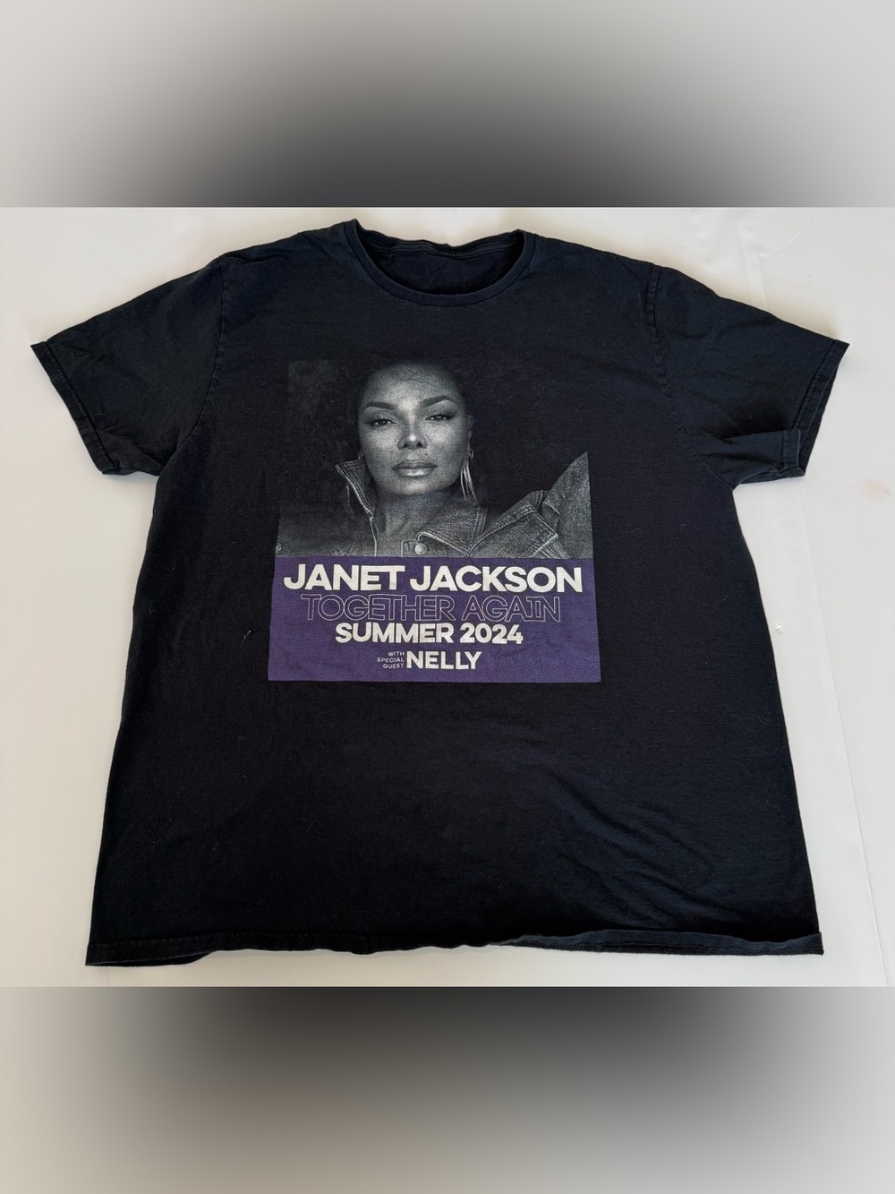JANET JACKSON TOGETHER AGAIN SUMMER 2024 tour t shirt